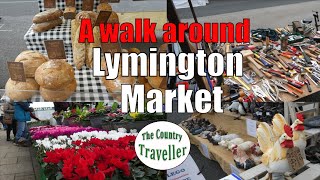 A walk around Lymington Saturday Market - what would you buy?