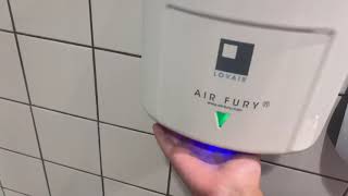 Lovair Air Fury Hand Dryer At IKEA, Warrington