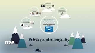 ITGS Privacy and Anonymity