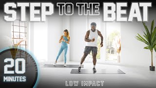 20 Minute 'Step To the Beat' Workout [LOW IMPACT //Standing HIIT]