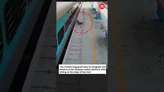 Man dragged to death by by super fast train in Chennai #vaigaiexpress #shorts #trainaccidentnews