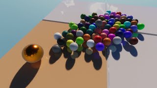 Follow the Metal Ball - Survival Marble Race in Unity