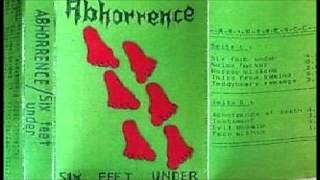 Abhorrence [GER] [Death] 1990 - Six Feet Under (Full Demo)