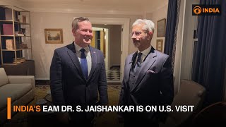 India's EAM Dr. S. Jaishankar is on U.S. visit | DD India