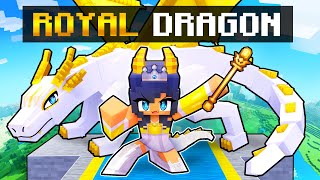 Playing Minecraft as the ROYAL DRAGON