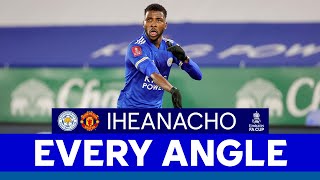 EVERY ANGLE | Kelechi Iheanacho (Second Goal) vs. Manchester United | 2020/21