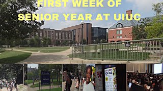 FIRST WEEK OF SENIOR YEAR WENT LIKE THIS!*UIUC*