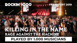 Killing In The Name - Rage Against The Machine / Rockin'1000 in Frankfurt