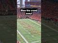 I love when marching bands do this.  NC-A&T at Atlanta Falcon's game.