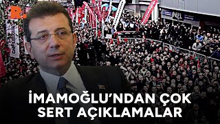 Ekrem İmamoğlu'ndan Beşiktaş'ta çok sert açıklamalar