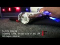 output test of 445nm 2w blue laser handheld jetlasers