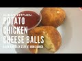 How To Make: Potato Chicken Cheese Ball *stay at home snack or lunch*//Anna's Kitchen