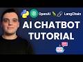 Step-by-Step AI Chatbot Creation with LangChain & OpenAI LLMs in Python!