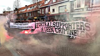 Voetbalsupporters zijn geen criminelen : PSV-SC Cambuur Leeuwarden : 12/03/2023 : 5-2