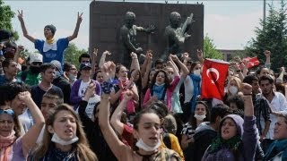 Turkey Protests - Turkey Protestors Dig in, Erdogan Calls for Calm