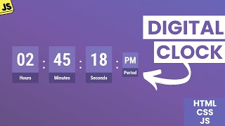 Simple Digital Clock App: JavaScript Project for Beginners 🕒