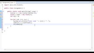 Java Programming Applications - Assignment 1