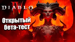 Diablo IV - Открытый бета-тест - №1