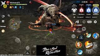 Blade Dancer Gameplay in Whirlwind valley#2 Blade and Soul Revolution