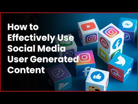 How to use user-generated content effectively on social media