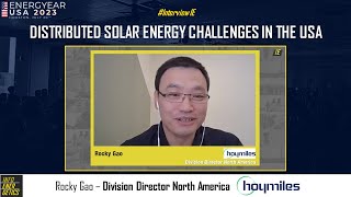 🇺🇸 Distributed Solar Energy CHALLENGES in the USA - HOYMILES