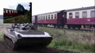 Panzer BMP-1 vs. Dampflok BR99