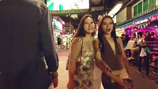 Walking in Patong Bangla Road - Phuket CRAZY Nightlife - Masseuses - Thailand in Low Season