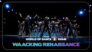 Waacking Reinassance | 1st Place Studio Division | World of Dance Rome 2024 #WODROME24