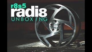 Wheel Review- Unboxing The Radi8 R8S5 Machined Black