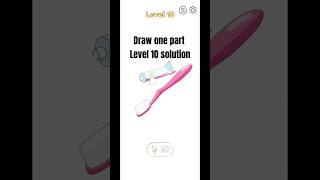 Draw one part level 10 Walkthrough easy and fast solution #dop #drawonepart  #shorts