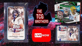 Break #25-29 2024 Topps Chrome Football Release! Half Case Breaks All Week! 2024 Panini Spectra FOTL