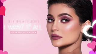 Kylie cosmetics birthday collection 2017 my new makeup
