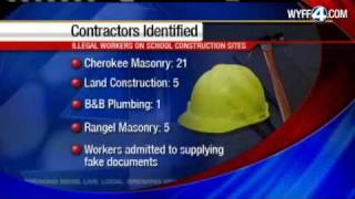 Illegal Workers Found On Construction Sites