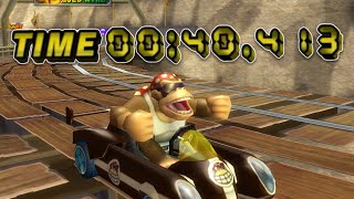 【MKW 5th Kart】Wario's Gold Mine (Glitch) - 0:40.413 - João S.