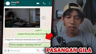 PASANGAN GILA, ANAK ITU MELEDEKU | CHAT HISTORY HORROR INDONESIA