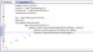 Java#83 FlowLayout