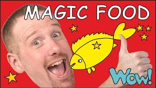 Magic food for kids | English stories for children | Steve and Maggie from Wow English TV