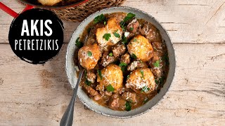 Beef stew with dumplings | Akis Petretzikis