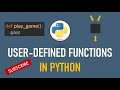 Python for Beginners: 22. Ultimate Guide to User-Defined Functions