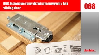 068 Jesionowe ramy drzwi przesuwnych  / Ash sliding door frame