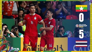 Match | AFC Futsal Asian Cup Thailand 2024™ | Group A | Myanmar vs Thailand