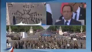 Le défilé militaire du 14 juillet 2013 complet HD