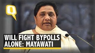 Not ‘Permanent Break up’ but Will Fight Bypolls Alone: Mayawati | The Quint