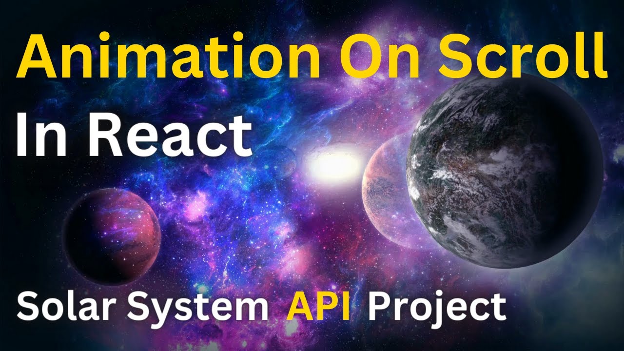 React Animation On Scroll Simplified Youtube React Animation On Scroll Simplified Youtube