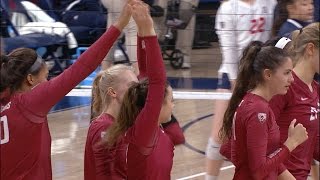 Recap: N0. 18 Washington State women's volleyball holds off Arizona for sweep