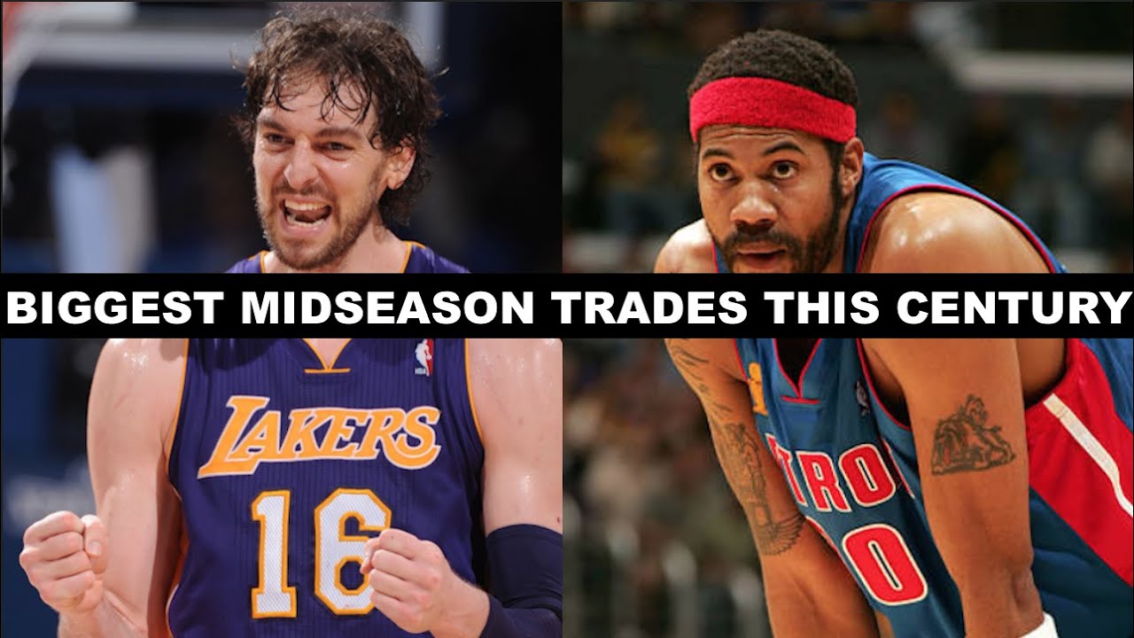 The 10 Biggest NBA Trade Deadline Deals In The Last 20 Years - YouTube