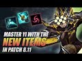 NEW ITEMS ON MASTER YI - THIS 100% NEEDS TO BE NERFED