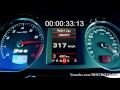 audi rs6 acceleration 0 340 autobahn top speed onboard v10 sound rs6 r c6 a6