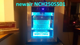 Newair NCH250SS01 250 Count Humidor with Opti-Temp