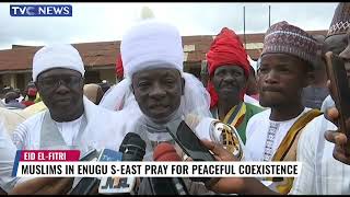 Eid-el-Fitr: Muslims In Enugu South East Pray For Peaceful Coexistence